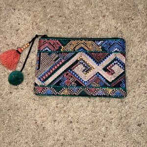 Aztec zip pouch